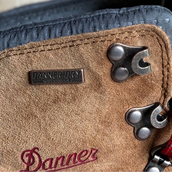 Danner 600 Mountain Hiking Boots 4.5" Women 9.5 Brown Red Waterproof NWOB READ - Picture 7 of 16